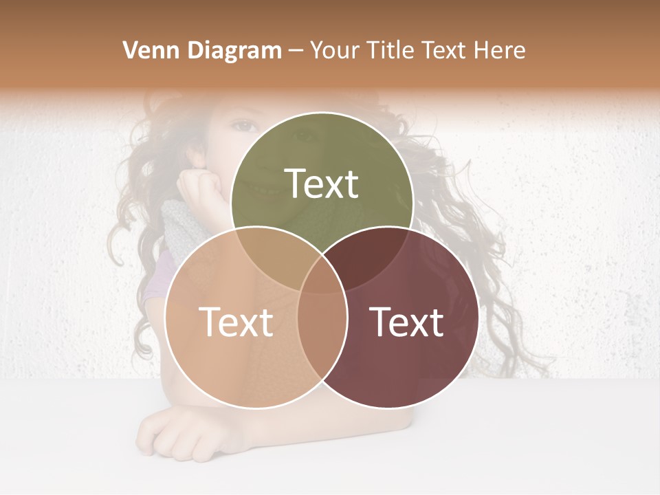 Gorgeous Daughter Child PowerPoint Template