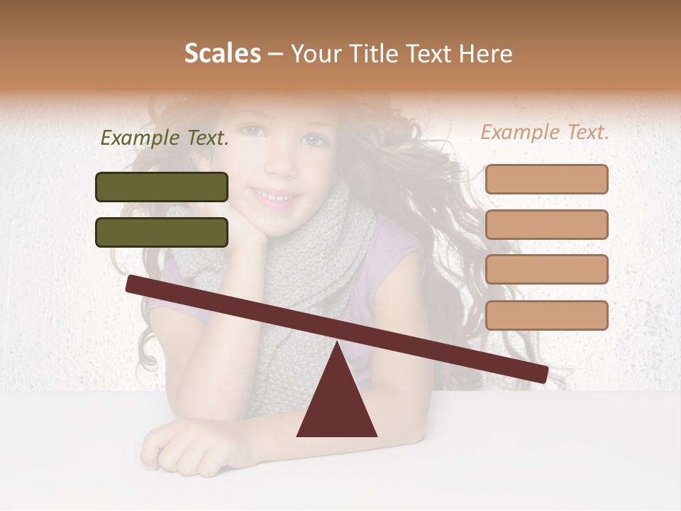 Gorgeous Daughter Child PowerPoint Template