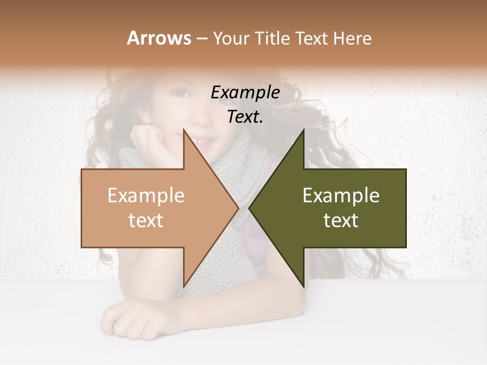 Gorgeous Daughter Child PowerPoint Template