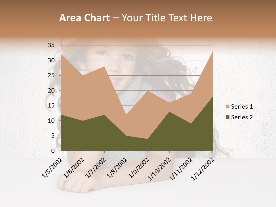 Gorgeous Daughter Child PowerPoint Template