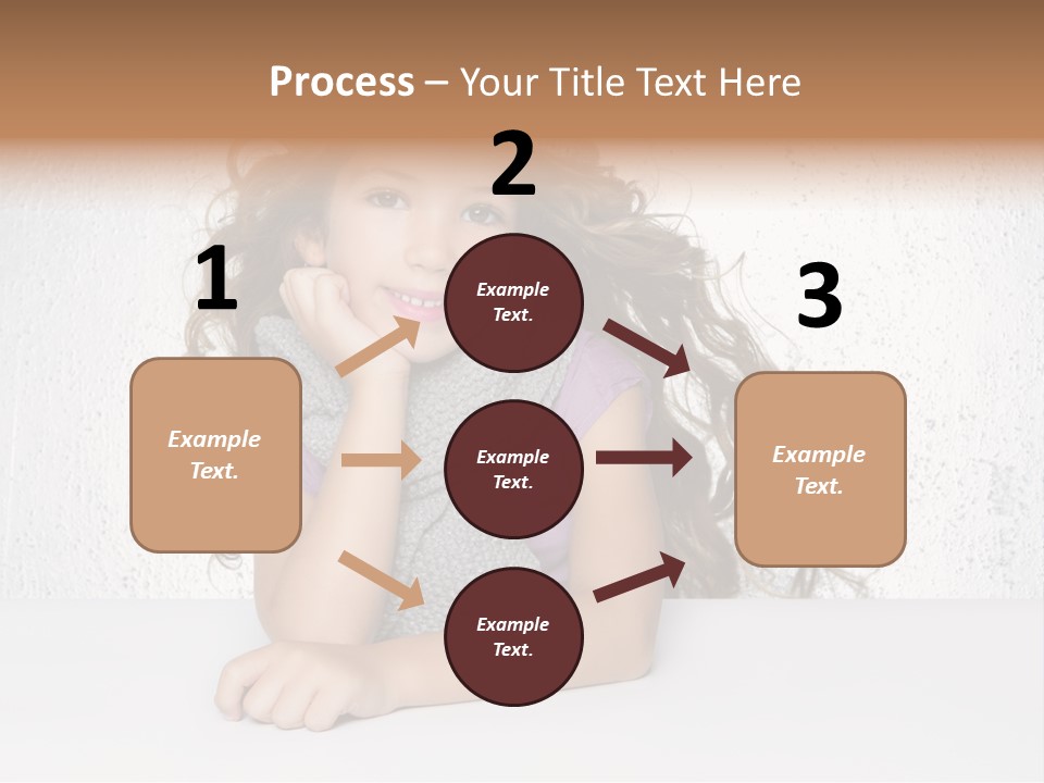 Gorgeous Daughter Child PowerPoint Template