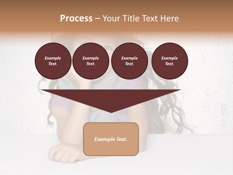 Gorgeous Daughter Child PowerPoint Template