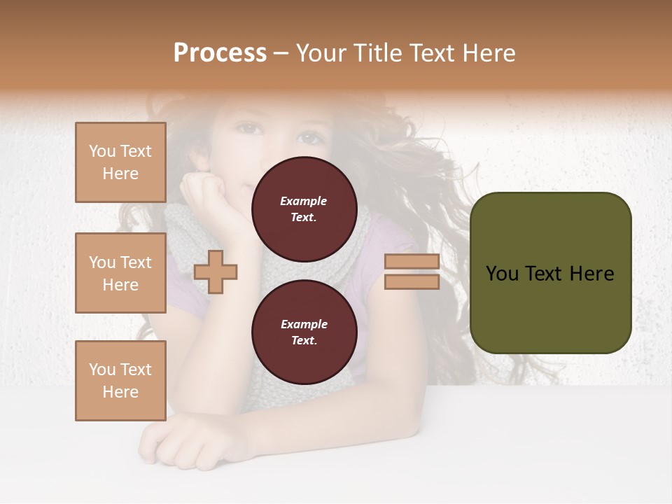 Gorgeous Daughter Child PowerPoint Template