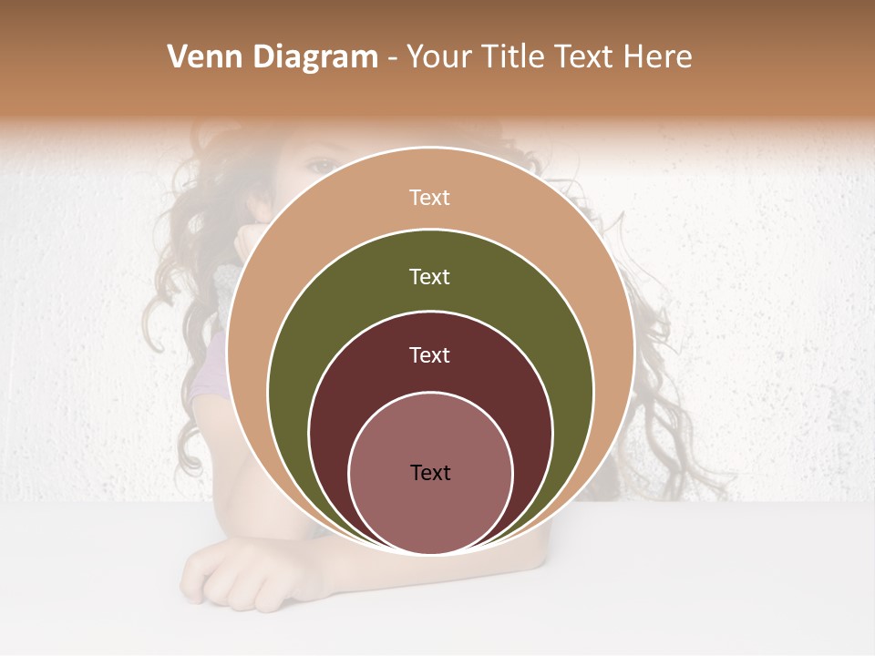 Gorgeous Daughter Child PowerPoint Template