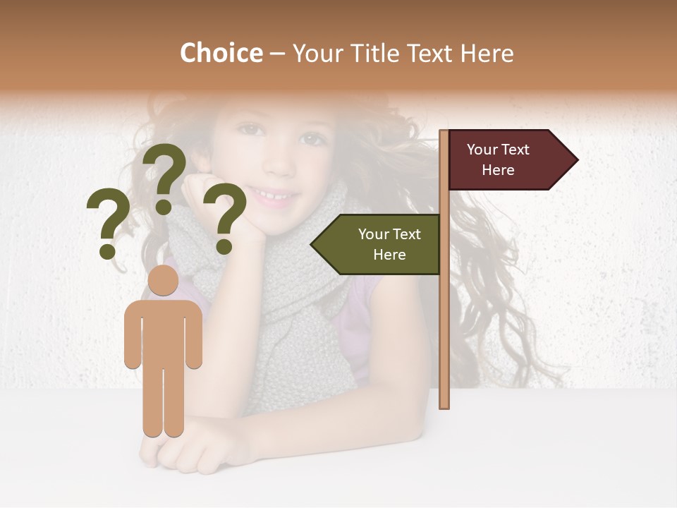 Gorgeous Daughter Child PowerPoint Template