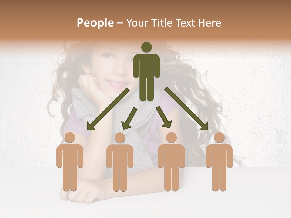 Gorgeous Daughter Child PowerPoint Template