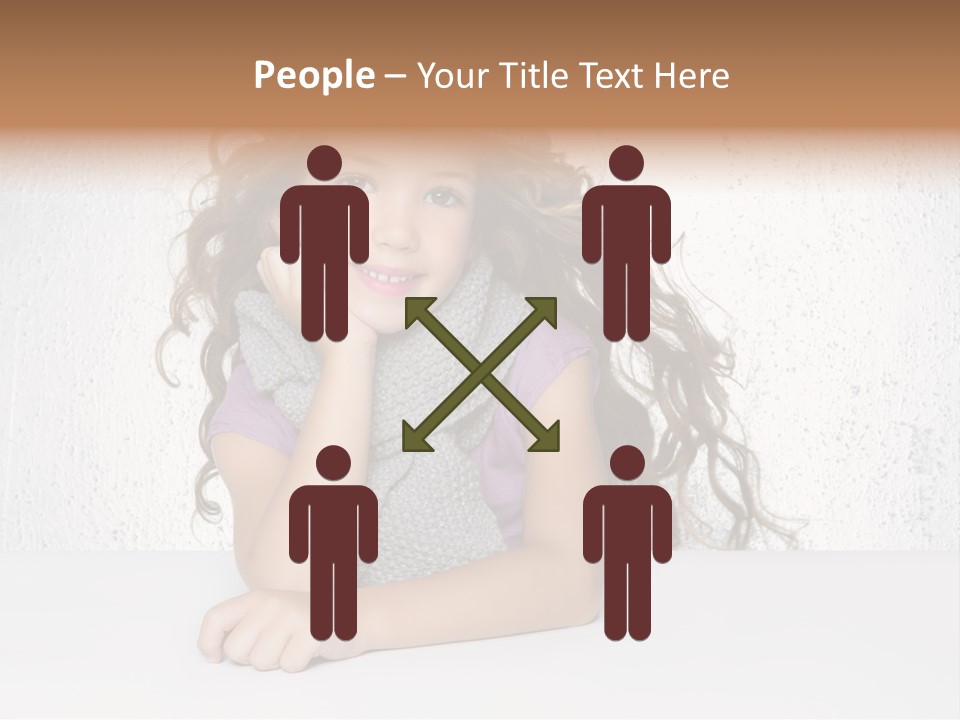 Gorgeous Daughter Child PowerPoint Template