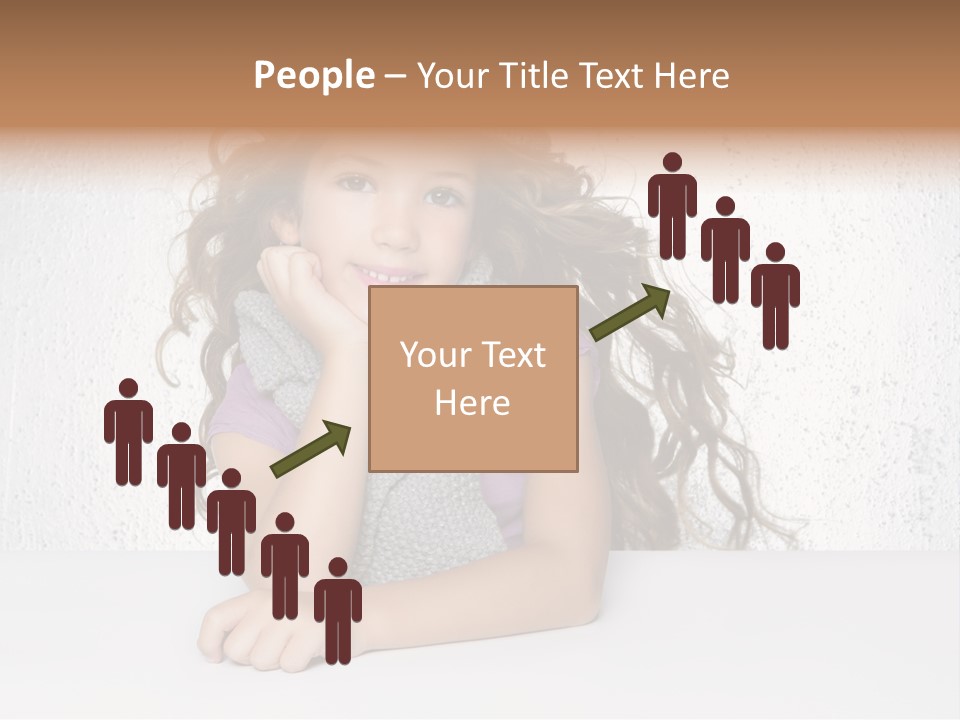 Gorgeous Daughter Child PowerPoint Template