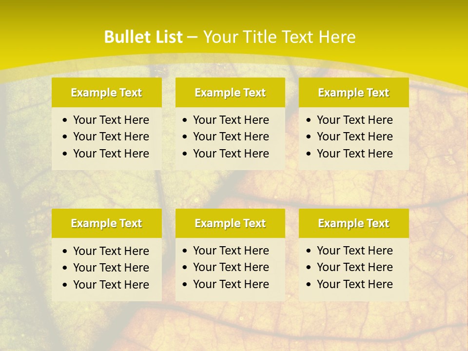 September Dry November PowerPoint Template
