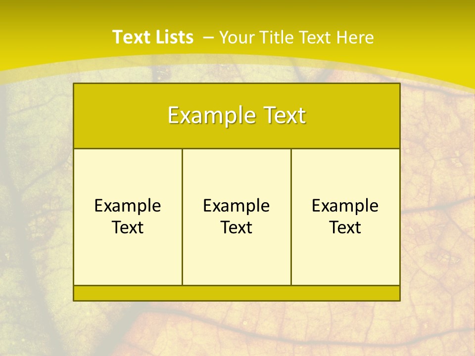 September Dry November PowerPoint Template