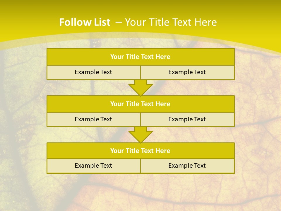 September Dry November PowerPoint Template