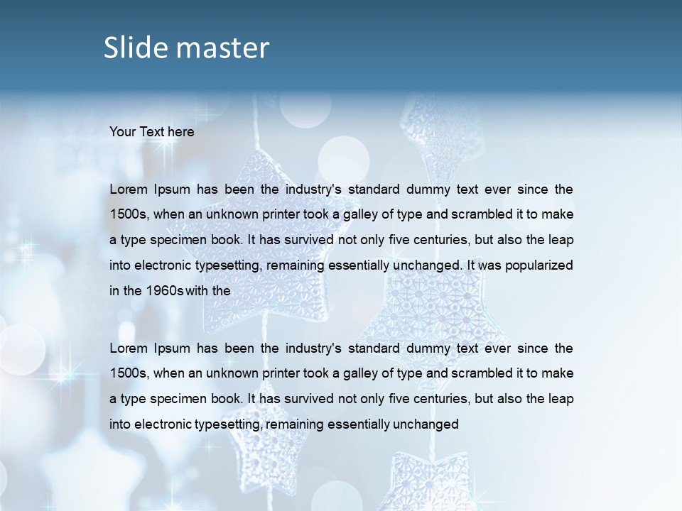 Togetherness Two White PowerPoint Template