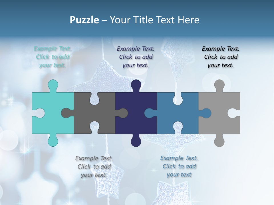 Togetherness Two White PowerPoint Template