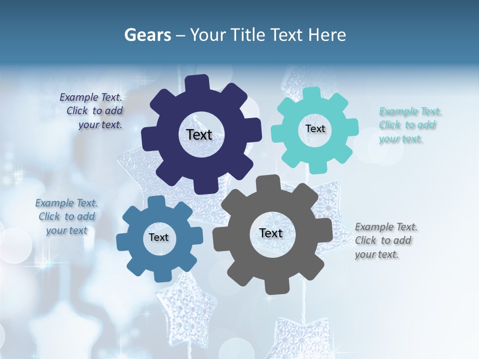 Togetherness Two White PowerPoint Template