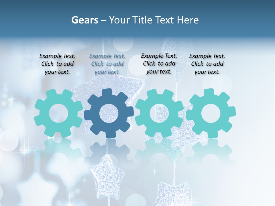 Togetherness Two White PowerPoint Template