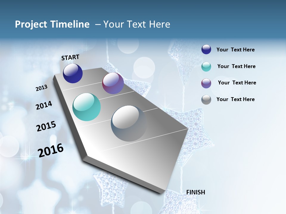 Togetherness Two White PowerPoint Template