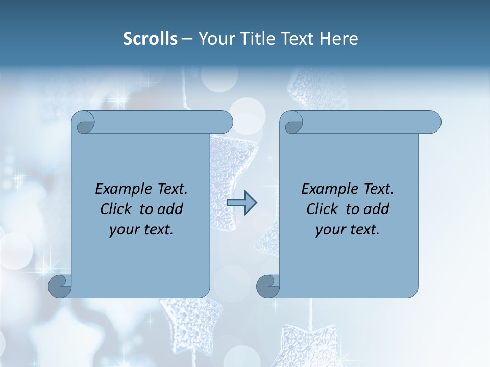 Togetherness Two White PowerPoint Template
