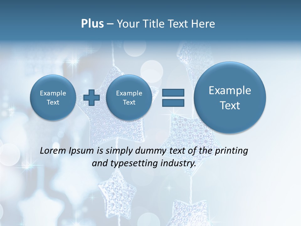 Togetherness Two White PowerPoint Template