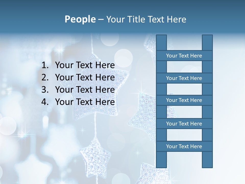 Togetherness Two White PowerPoint Template