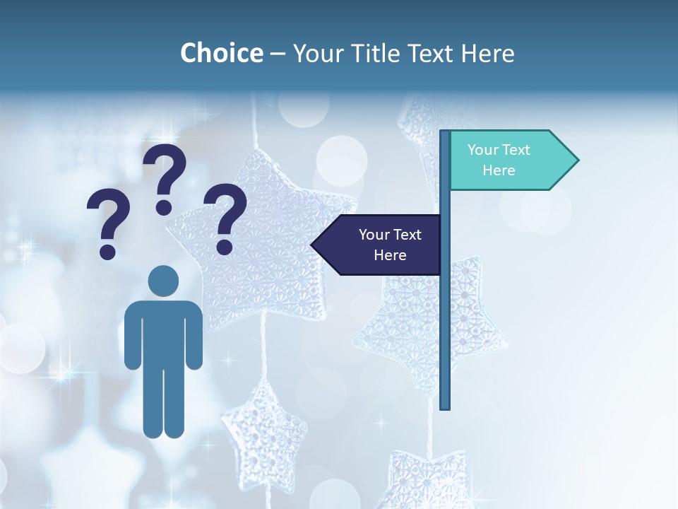 Togetherness Two White PowerPoint Template