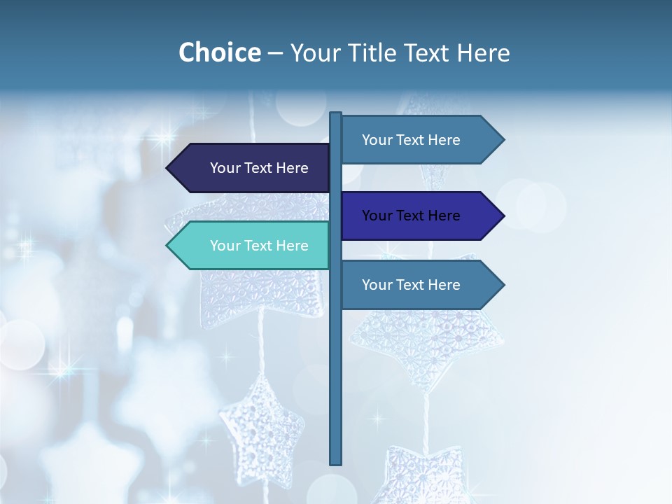 Togetherness Two White PowerPoint Template