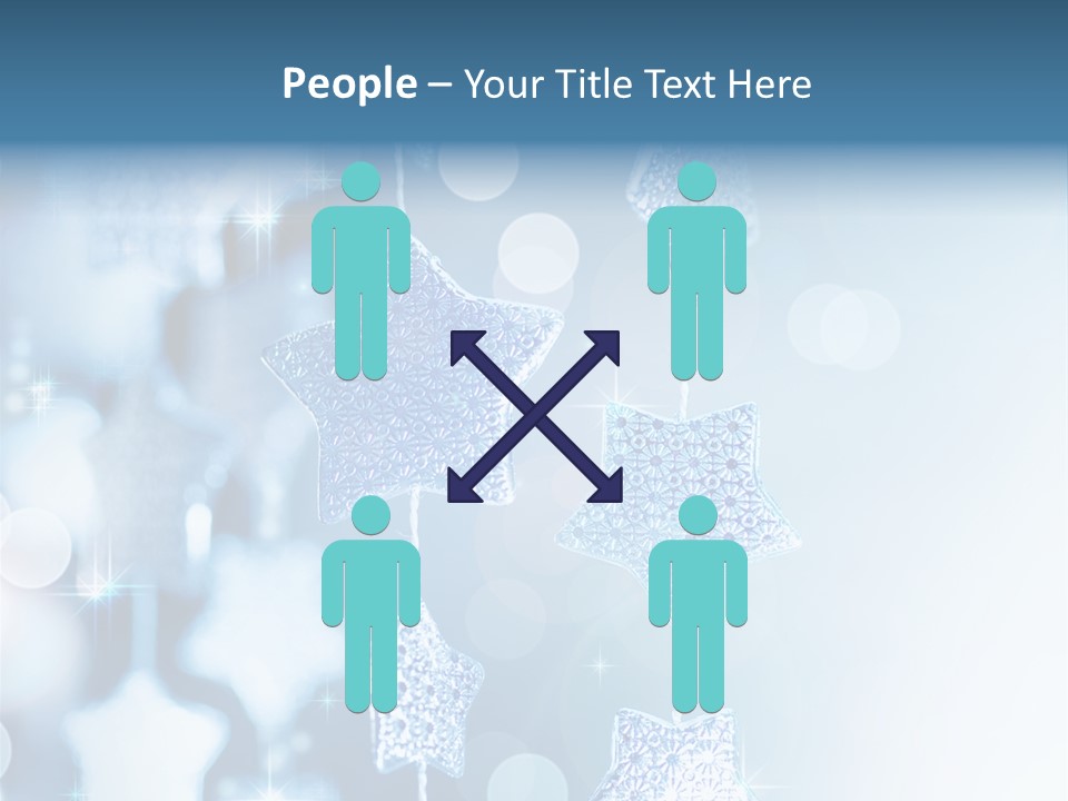 Togetherness Two White PowerPoint Template