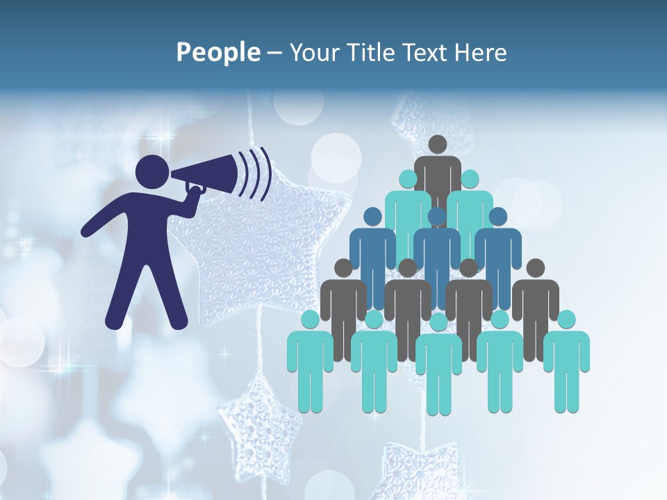 Togetherness Two White PowerPoint Template