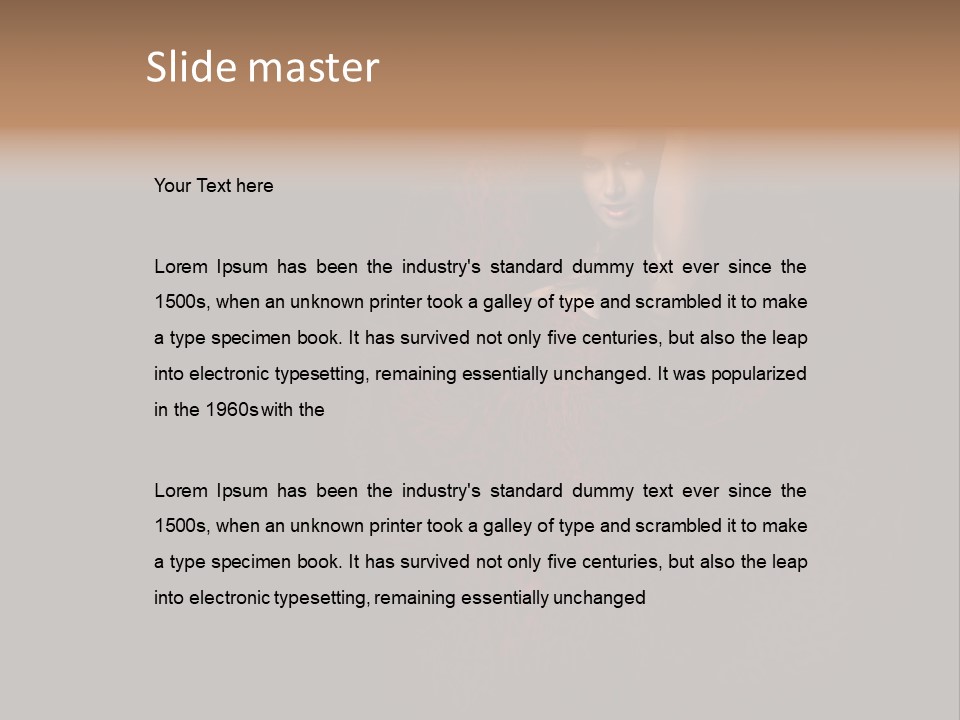 Pearl Studio Hair PowerPoint Template