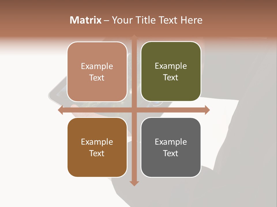 Touch Motion Phone PowerPoint Template