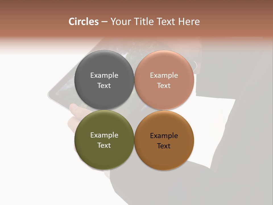 Touch Motion Phone PowerPoint Template