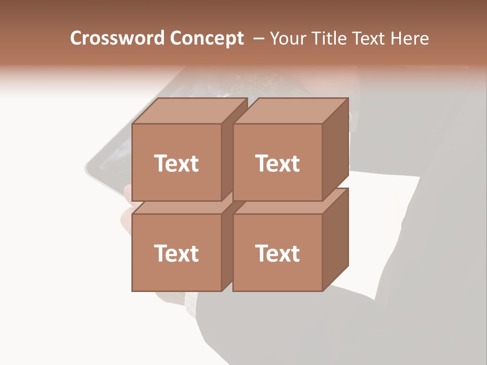 Touch Motion Phone PowerPoint Template