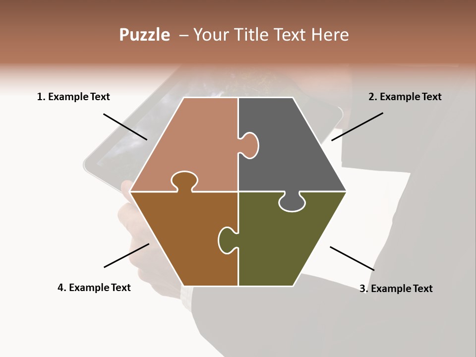 Touch Motion Phone PowerPoint Template
