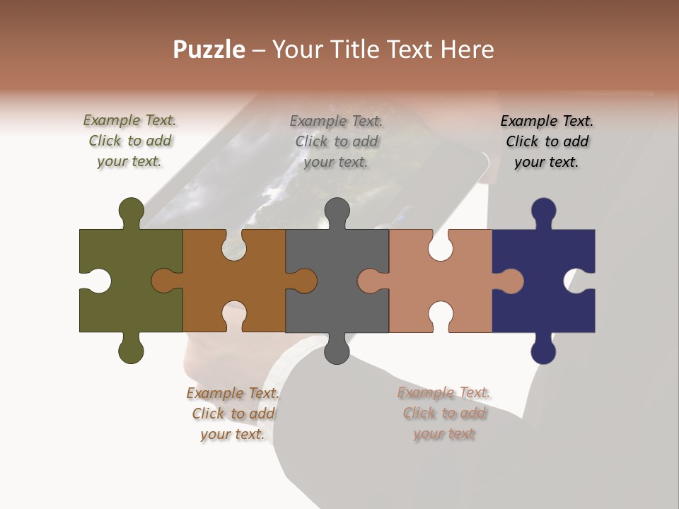 Touch Motion Phone PowerPoint Template
