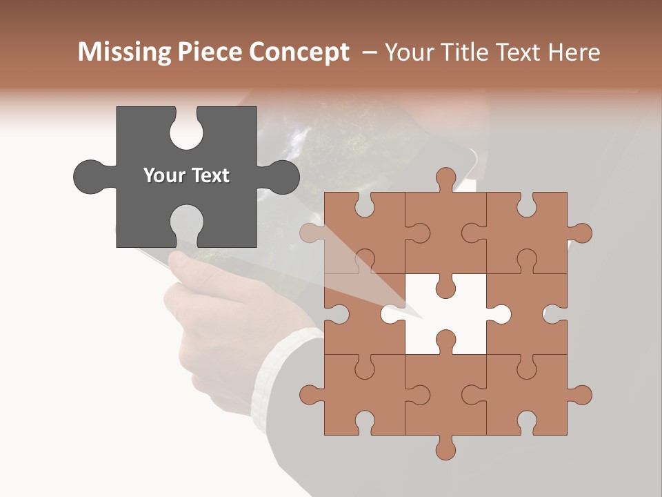 Touch Motion Phone PowerPoint Template