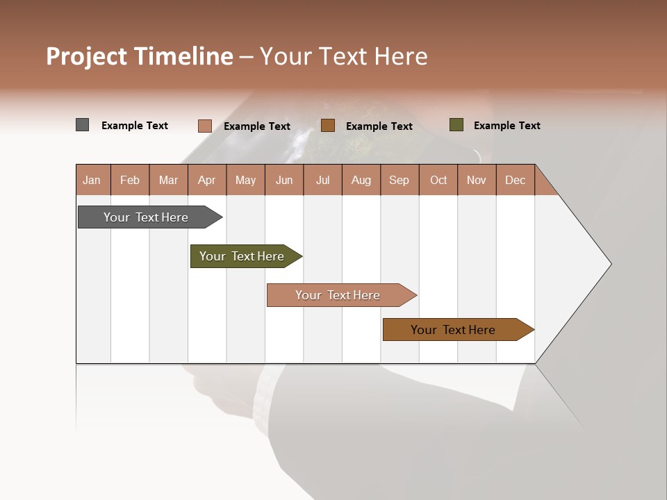 Touch Motion Phone PowerPoint Template