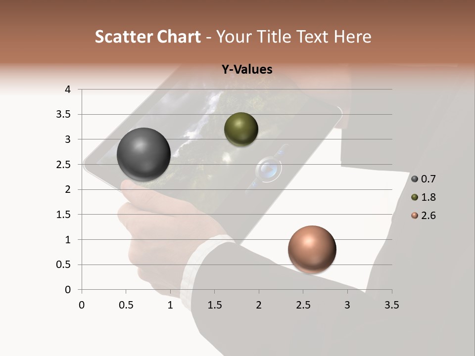 Touch Motion Phone PowerPoint Template
