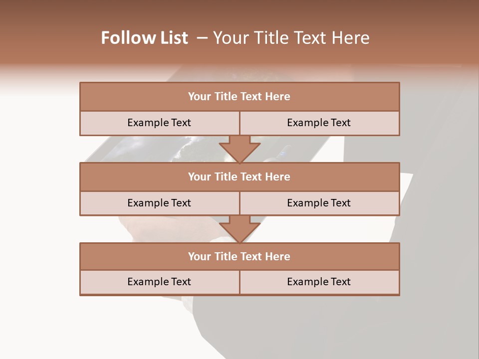 Touch Motion Phone PowerPoint Template