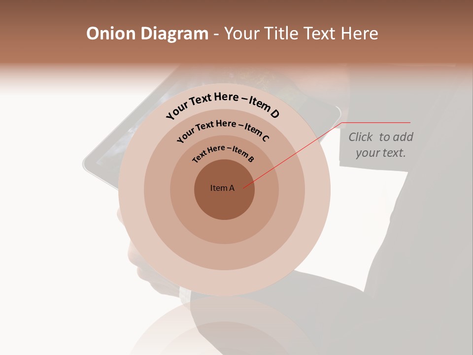 Touch Motion Phone PowerPoint Template