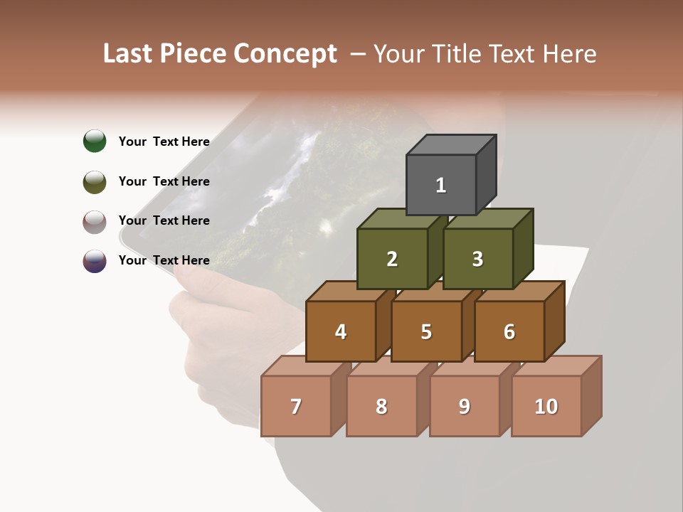 Touch Motion Phone PowerPoint Template
