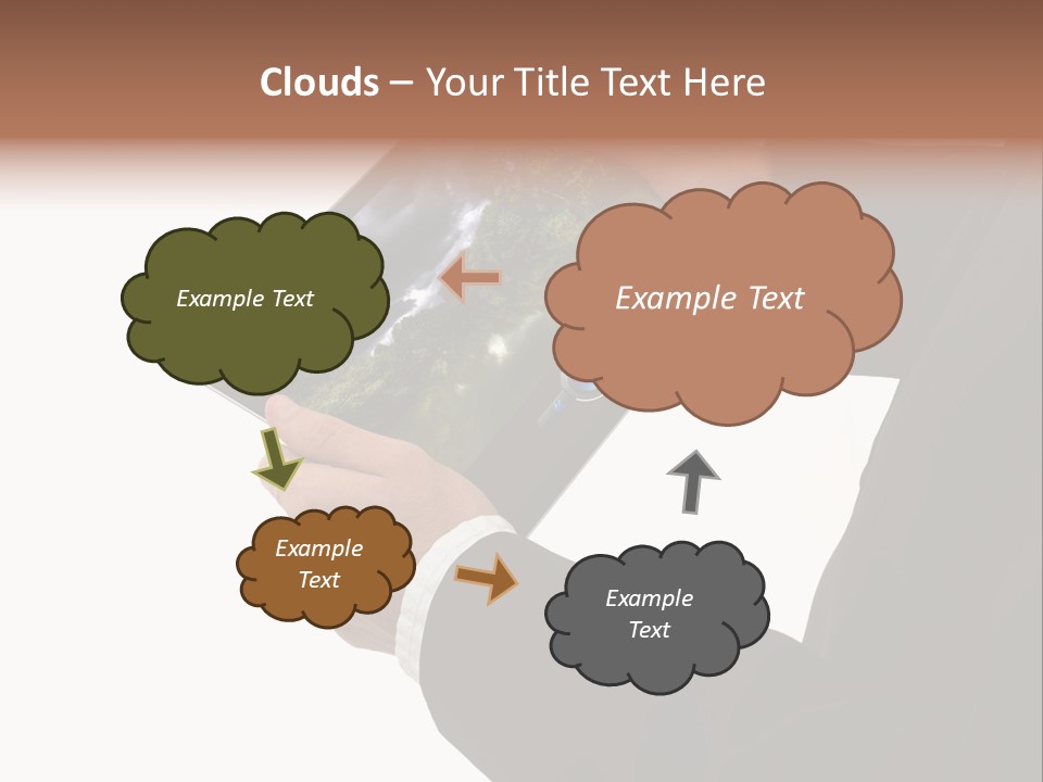 Touch Motion Phone PowerPoint Template