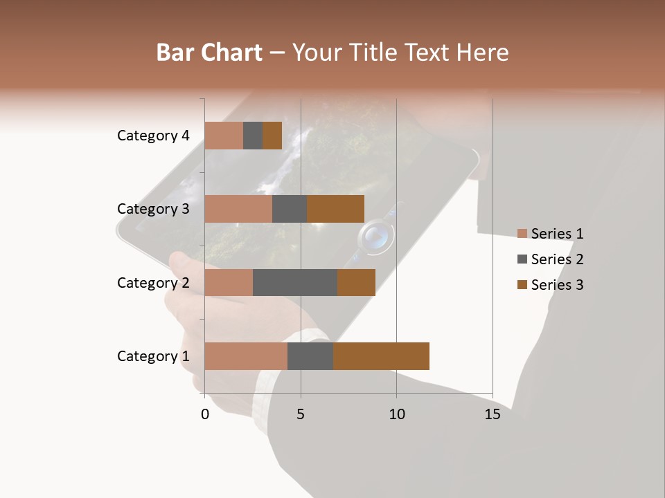 Touch Motion Phone PowerPoint Template