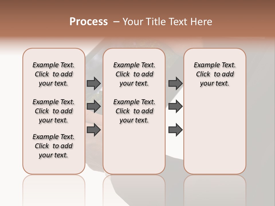 Touch Motion Phone PowerPoint Template