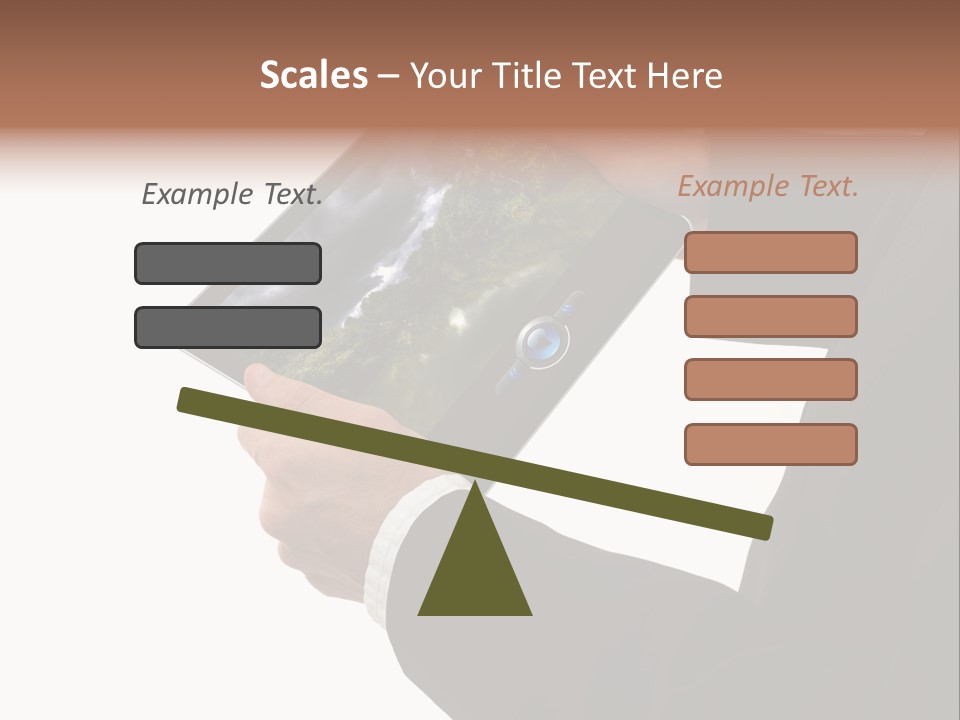 Touch Motion Phone PowerPoint Template