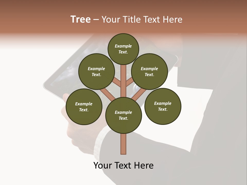 Touch Motion Phone PowerPoint Template