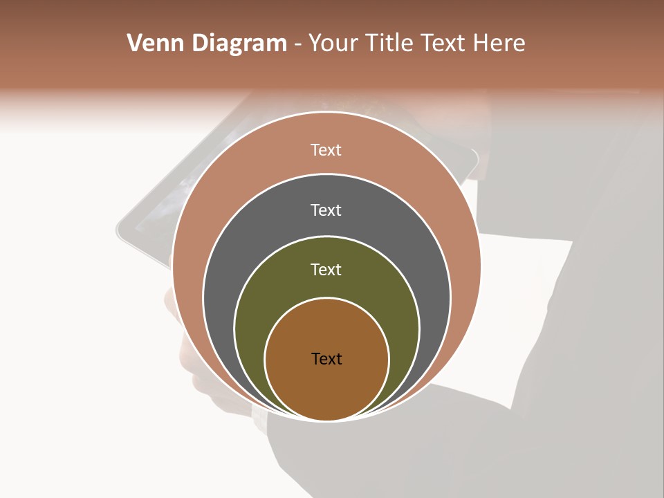 Touch Motion Phone PowerPoint Template