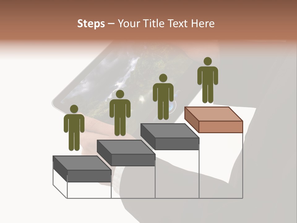 Touch Motion Phone PowerPoint Template