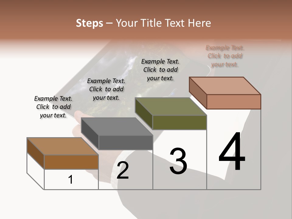 Touch Motion Phone PowerPoint Template