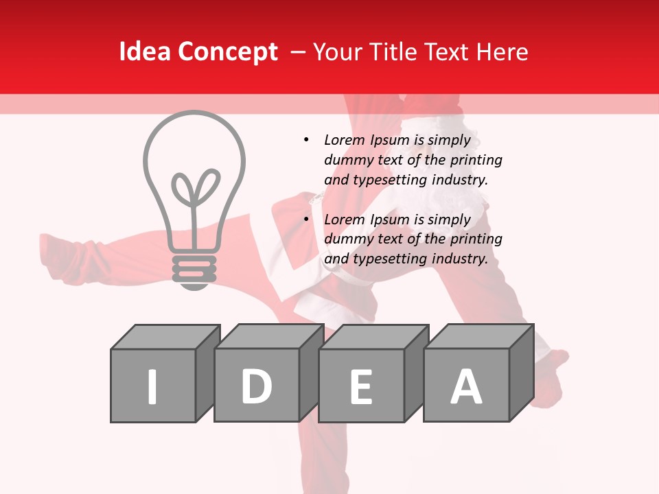 Man Breakdance Father PowerPoint Template