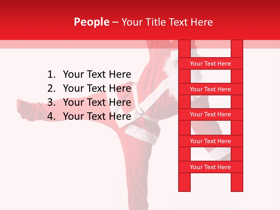 Man Breakdance Father PowerPoint Template