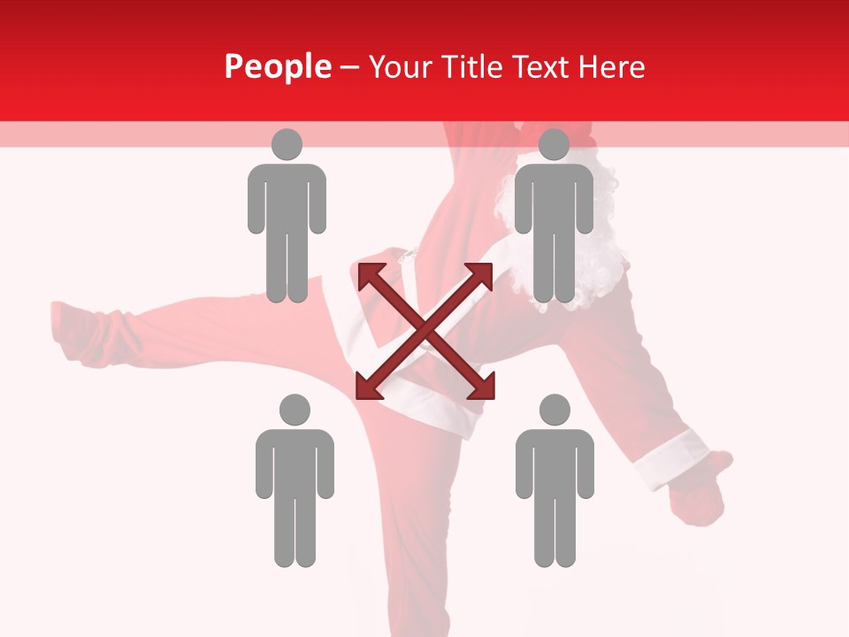 Man Breakdance Father PowerPoint Template